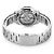 Orologio automatico da uomo Seiko in metallo argento - vista 5