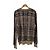 Burberry Herren Strickpullover aus Merinowolle Scribble Nova Check Beige - Ansicht 5