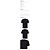 Brunello Cucinelli T-Shirt mit besticktem Logo Schwarz Grau - Ansicht 2