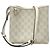 Gucci Picca borsa secchiello GG Emblem Beige White