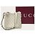 Gucci Picca borsa secchiello GG Emblem Beige White - vista 7