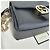 Gucci Mini Bolsa de Ombro e Crossbody com Corrente Dourada e GG Entrelaçado - vista 6