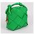 Bottega Veneta Borsa a tracolla Cassette da donna Verde - vista 3