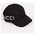 Gucci Cappellino da baseball nero ricamato Loved - vista 3