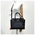 Prada Borsa Tote Saffiano Borsa a Tracolla Nero - vista 2