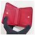 Autre Marque Cartera Compacta con Cremallera Monogram Roja - vista 10