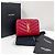 Autre Marque Cartera Compacta con Cremallera Monogram Roja - vista 2