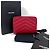 Autre Marque Cartera Compacta con Cremallera Monogram Roja - vista 3