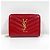 Autre Marque Cartera Compacta con Cremallera Monogram Roja - vista 4