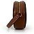 Céline Borsa a tracolla e spalla Triomphe Cuire Oval Pulse in pelle Tan - vista 7