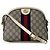 Gucci Borsa a tracolla Ophidia GG Supreme Small Beige Ebony - vista 2