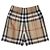 Burberry Pantalones cortos de seda a cuadros para mujer - vista 2