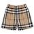 Burberry Pantalones cortos de seda a cuadros para mujer - vista 8