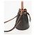 Céline Borsa Tine Clara Triumph in tela e vitello Tan - vista 6