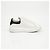 Alexander Mcqueen Sneakers Oversole White Black Tab - vista 10