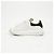 Alexander Mcqueen Sneakers Oversole White Black Tab - vista 11