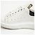 Alexander Mcqueen Sneakers Oversole White Black Tab - vista 12