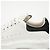 Alexander Mcqueen Sneakers Oversole White Black Tab - vista 13