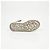 Alexander Mcqueen Sneakers Oversole White Black Tab - vista 15