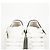 Alexander Mcqueen Sneakers Oversole White Black Tab - vista 6