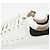 Alexander Mcqueen Sneakers Oversole White Black Tab - vista 8