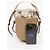 Chloé Borsa Cesto Woody Small Bianca da Donna - vista 7