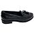 Tod's Mocassini in vernice con nappe e frange Nero - vista 12
