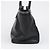 Salvatore Ferragamo Borsa a tracolla Gancini Bulb in pelle nera Argento - vista 10