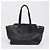 Salvatore Ferragamo Borsa a tracolla Gancini Bulb in pelle nera Argento - vista 2