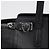 Salvatore Ferragamo Borsa a tracolla Gancini Bulb in pelle nera Argento - vista 4