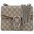Gucci Borsa a tracolla Mini GG Supreme Canvas Dionysus Beige Suede