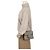 Gucci Borsa a tracolla Mini GG Supreme Canvas Dionysus Beige Suede - vista 16