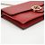 Gucci Mini bolso cadena y cartera de piel Interlocking Rojo - vista 9