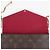 Pochette Félicie Louis Vuitton Pochette Felicie Monogram Canvas Chain Shoulder Bag - vista 12