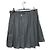 Thom Browne Wool Pleated Mini Skirt Gray - view 2