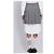 Thom Browne Wool Pleated Mini Skirt Gray - view 3