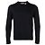 Thom Browne Three-Stripe Stitch Wool Knit Navy