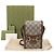 Gucci Borsa a tracolla mini Horsebit GG in canvas brown
