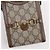 Gucci Borsa a tracolla mini Horsebit GG in canvas brown - vista 12