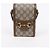 Gucci Borsa a tracolla mini Horsebit GG in canvas brown - vista 2