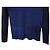 Pull en maille bleu marine Kiton - vue 6