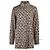 Burberry Camicia Oversized con Stampa Monogram