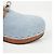 Mule Calota Hermès Blu in Tessuto - vista 11