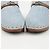 Mule Calota Hermès Blu in Tessuto - vista 6