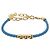 Versace Pulseira de couro Greca