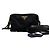 Prada Borsa a tracolla camera in nylon con logo Triangle Nero