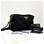 Prada Borsa a tracolla camera in nylon con logo Triangle Nero - vista 4
