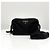 Prada Borsa a tracolla camera in nylon con logo Triangle Nero - vista 8