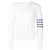 Thom Browne Milan Diagonal Knit Strickpullover Braun - Ansicht 3