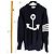 Thom Browne Anchor Icon Oversized Crewneck Strickpullover Navy - Ansicht 2